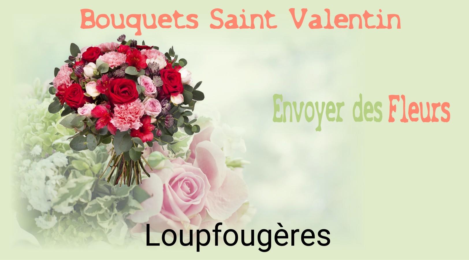 Roses de Saint-Valentin livrées à Loupfougères